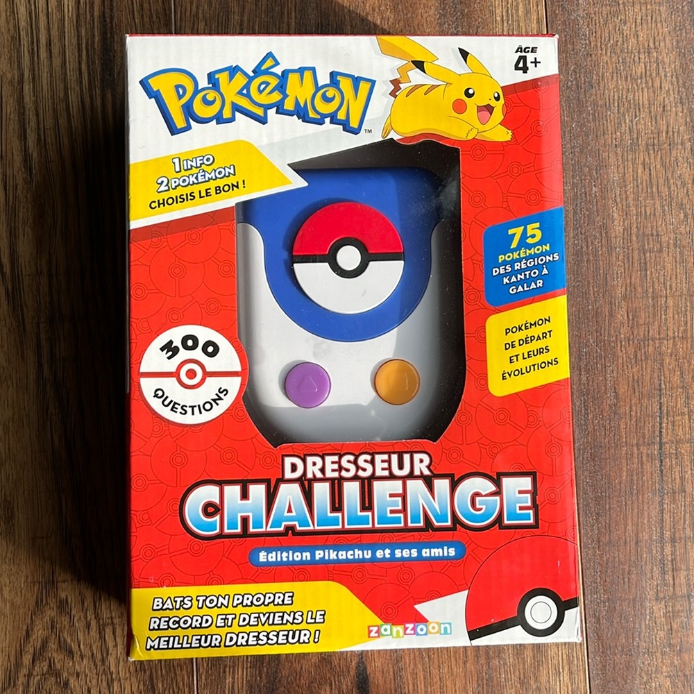 Pokemon French Language